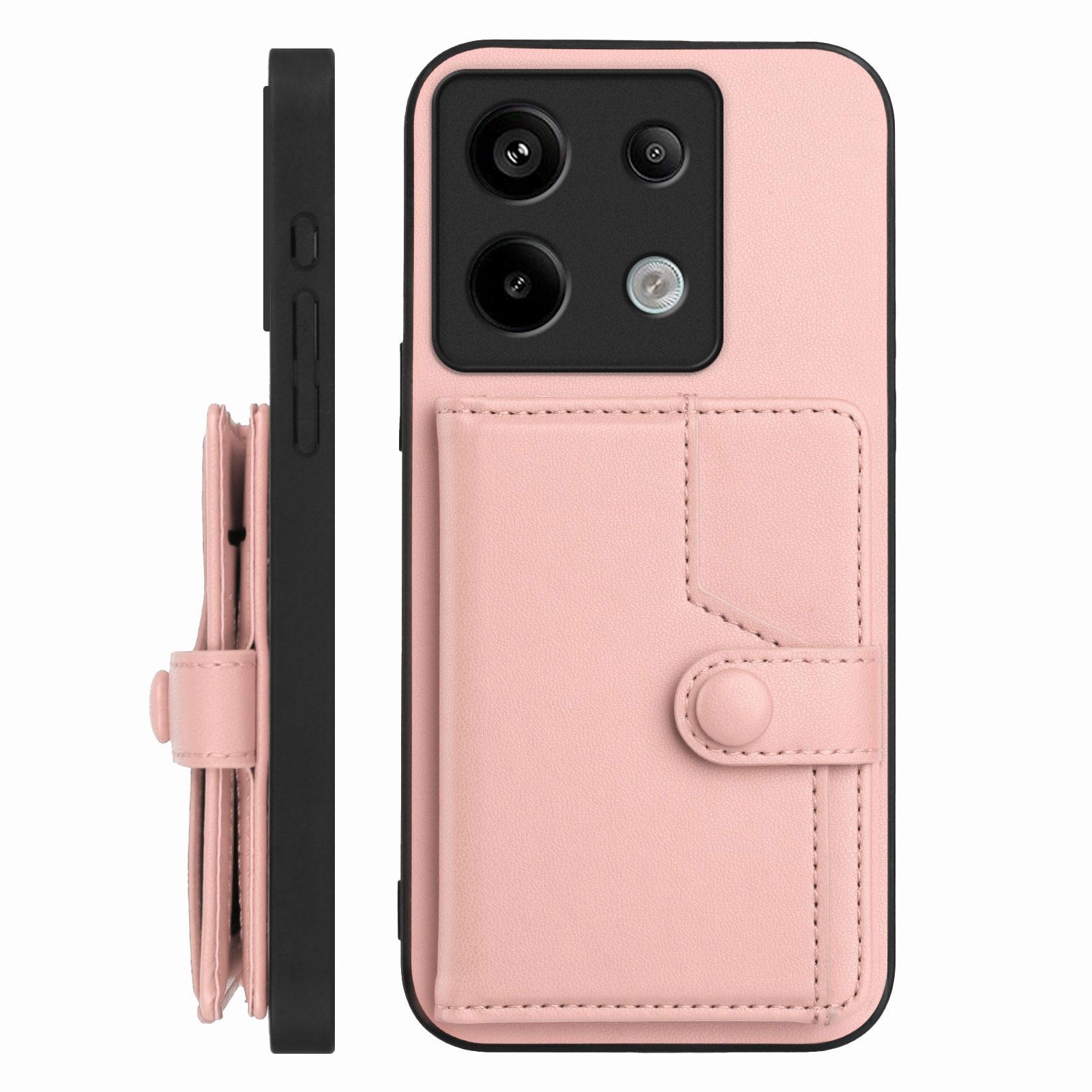 For Xiaomi Poco X6 5G/Xiaomi Redmi Note 13 Pro 5G Case RFID Blocking Card Holder Kickstand TPU+PU Leather Phone Back Cover Black
For Xiaomi Poco X6 5G/Xiaomi Redmi Note 13 Pro 5G Case RFID Blocking Card Holder Kickstand TPU+PU Leather Phone Back Cover Black