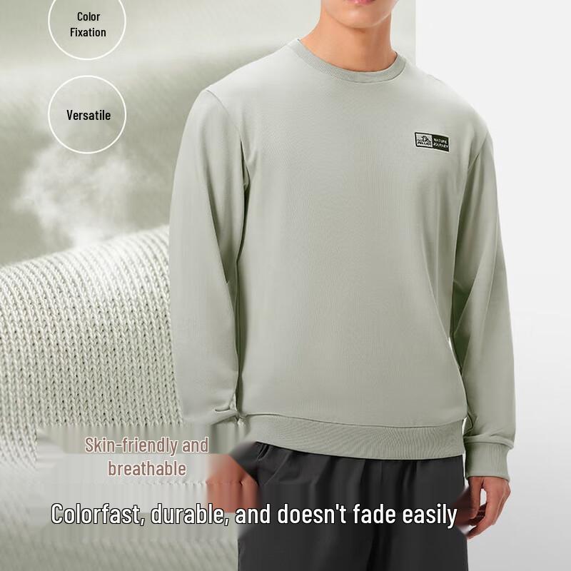 Pelliot Men s Cotton Round Neck Pullover Sweatshirt M
Pelliot Men s Cotton Round Neck Pullover Sweatshirt M