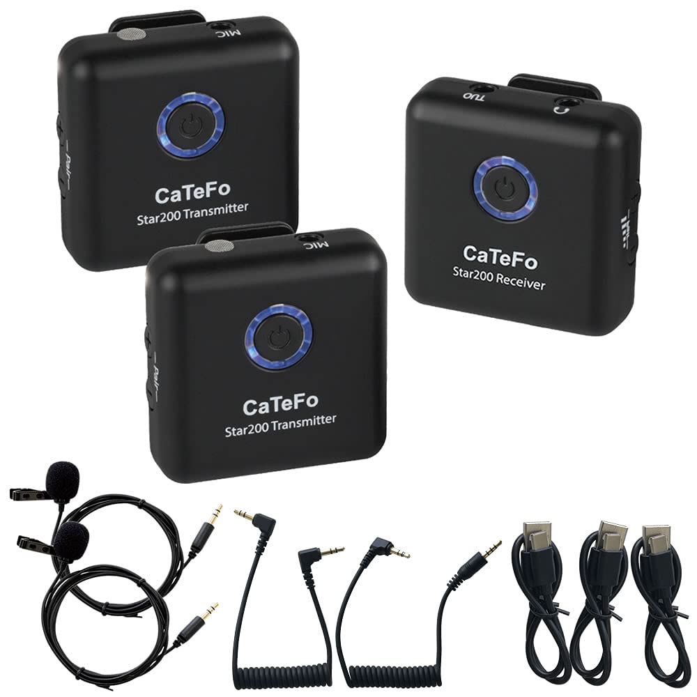 CaTeFo Wireless Pin Microphone System Digital Wireless System 2 Channel Specification Japanese National Technical Compliance Certification Star200 T2
CaTeFo Wireless Pin Microphone System Digital Wireless System 2 Channel Specification Japanese National Technical Compliance Certification Star200 T2