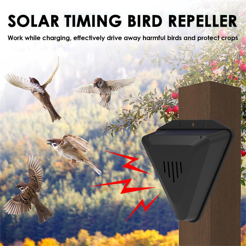 N911Q Solar Powered Outdoor Bird Repeller Multiple Sound Playback Birds Alarm Device Type A
N911Q Solar Powered Outdoor Bird Repeller Multiple Sound Playback Birds Alarm Device Type A