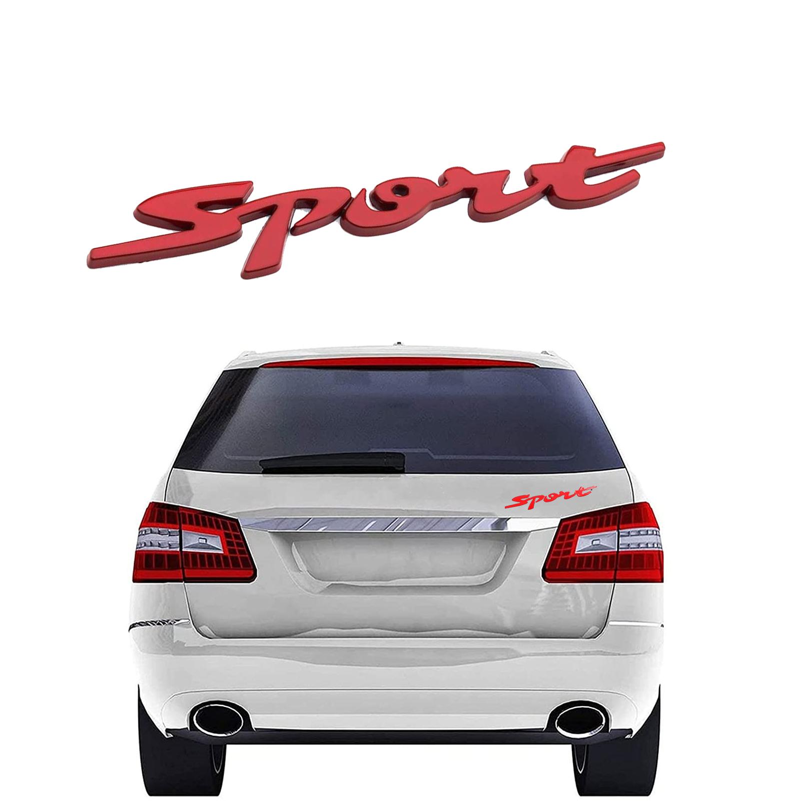 3D Metal SPORT Premium Car Side Fender Rear Trunk Emblem Badge Decals for All Cars Zinc Alloy Emblems Decoration Car Stickers красный
3D Metal SPORT Premium Car Side Fender Rear Trunk Emblem Badge Decals for All Cars Zinc Alloy Emblems Decoration Car Stickers красный