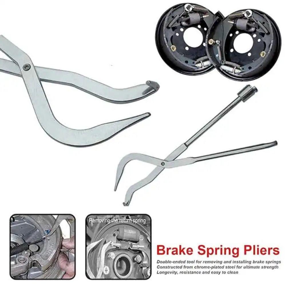 Adjustment Car Drum Brake Spring Plier with Brake Spoon Snap-Ring Pliers Auto Accessories
Adjustment Car Drum Brake Spring Plier with Brake Spoon Snap-Ring Pliers Auto Accessories