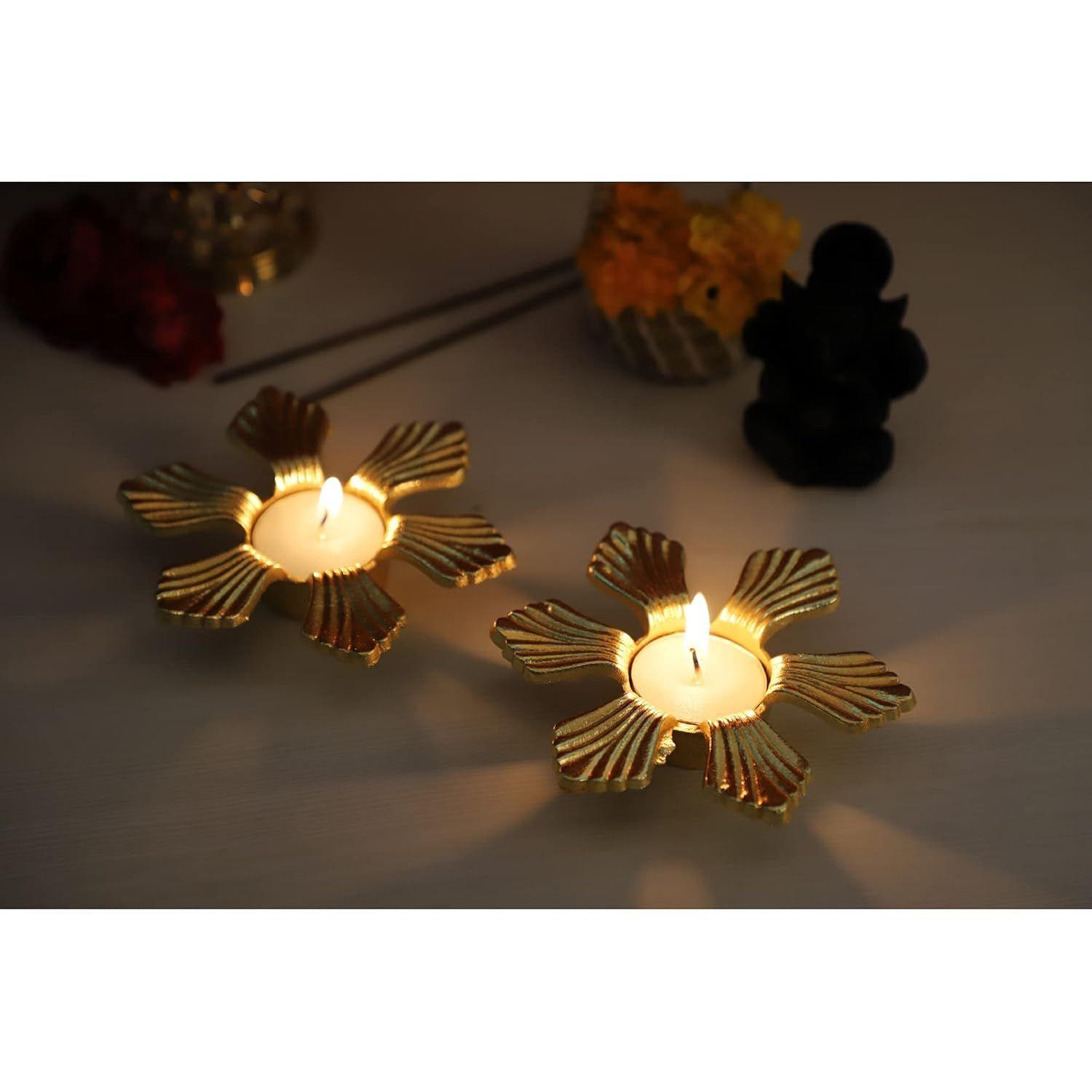 Индия Металл Золото Свеча Дия для Дивали Домашний Храм Пуджа Декоративная Масляная лампа (Стиль 1)