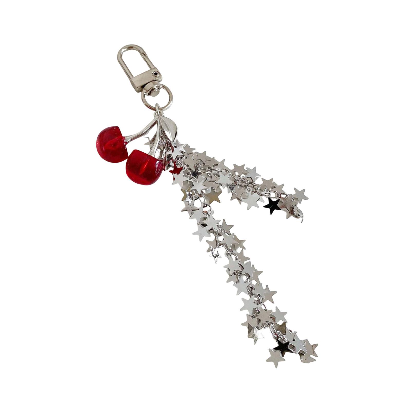 Unique Cherry Charm Star Keychain Tassels Ornament Versatile Bag Phone Accessory Handmade Design красный
Unique Cherry Charm Star Keychain Tassels Ornament Versatile Bag Phone Accessory Handmade Design красный