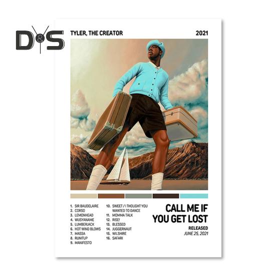 Плакат Creator, музыкальный альбом рэпера, позвони мне, если потеряешься, постер на холсте, эстетическое настенное искусство для комнаты подростков, спальни, офиса, общежития, декор 30x40cm A
Плакат Creator, музыкальный альбом рэпера, позвони мне, если потеряешься, постер на холсте, эстетическое настенное искусство для комнаты подростков, спальни, офиса, общежития, декор 30x40cm A