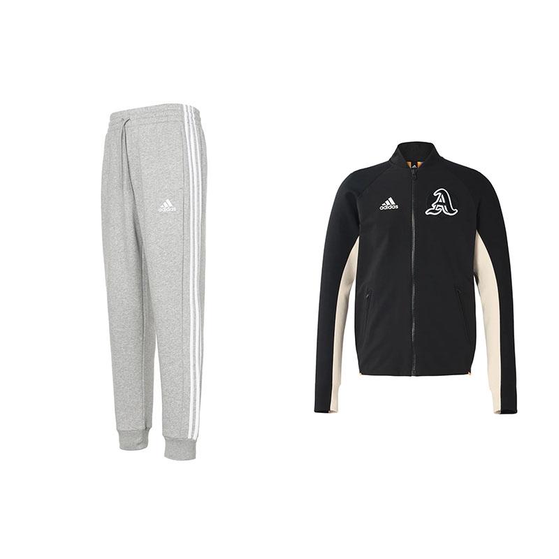 Adidas Logo Striped Cuffed Drawstring Long Pants Stand Collar Zip Long Sleeve Casual Sports Suit Men suits EA0372+IJ6494 S
Adidas Logo Striped Cuffed Drawstring Long Pants Stand Collar Zip Long Sleeve Casual Sports Suit Men suits EA0372+IJ6494 S