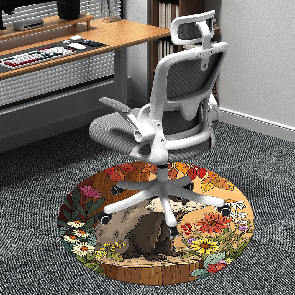 1pc Badger Flowers Chair Carpet for Office, Non-slip, Soft and Durable Office Rug for Decoration, Perfect for Office yy260325063 80cm by 80cm
1pc Badger Flowers Chair Carpet for Office, Non-slip, Soft and Durable Office Rug for Decoration, Perfect for Office yy260325063 80cm by 80cm