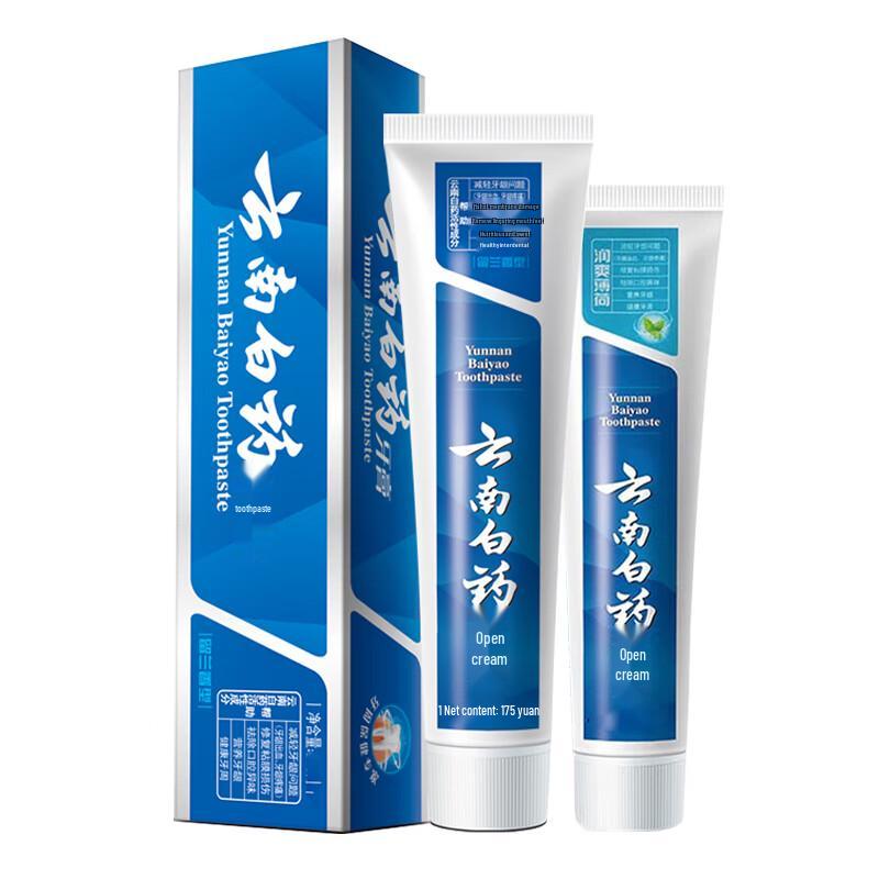 Yunnan Baiyao Toothpaste Oral Care Set
Yunnan Baiyao Toothpaste Oral Care Set