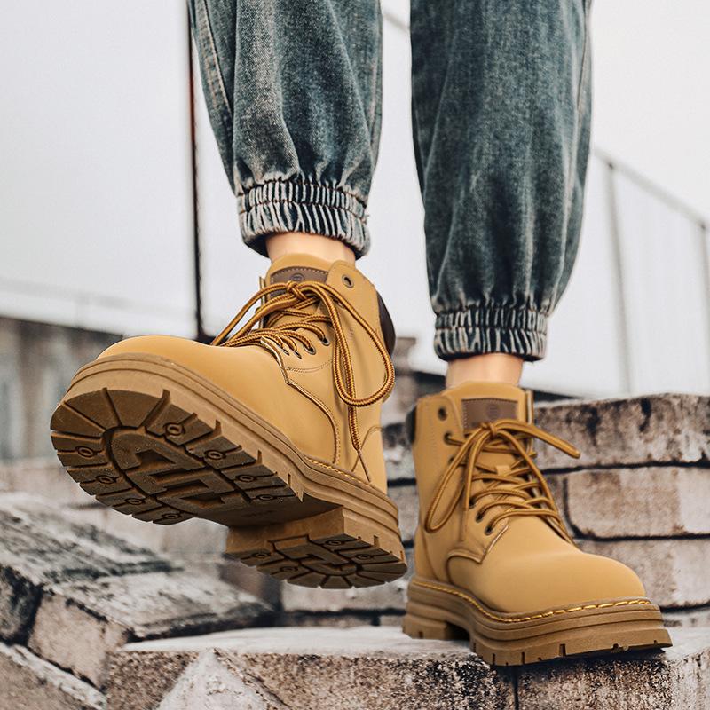Labor insurance shoes men s spring construction site wear-resistant construction work Martin boots tooling waterproof and non-slip mountaineering spri 39
Labor insurance shoes men s spring construction site wear-resistant construction work Martin boots tooling waterproof and non-slip mountaineering spri 39