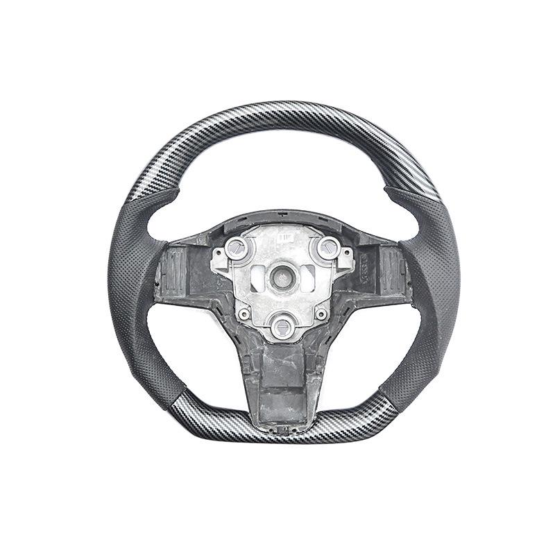 Спортивное рулевое колесо из углеродного волокна для Tesla Model Y, замена
Спортивное рулевое колесо из углеродного волокна для Tesla Model Y, замена