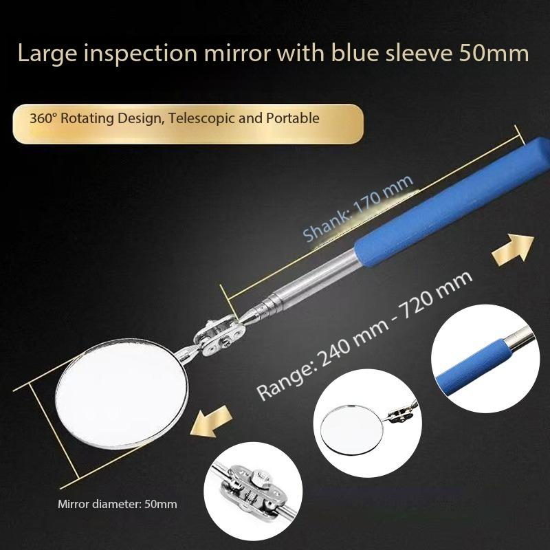 1PC Car Repair Inspection Mirror 360 - Degree Folding Telescopic Reflector Chassis Inspection for Auto Repair синій
1PC Car Repair Inspection Mirror 360 - Degree Folding Telescopic Reflector Chassis Inspection for Auto Repair синій