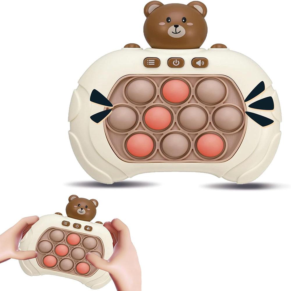 Игровой автомат с пузырьками Quick Push, светящиеся ручные игрушки для снятия стресса для мальчиков, девочек и детей, взрослых, 4 режима
Игровой автомат с пузырьками Quick Push, светящиеся ручные игрушки для снятия стресса для мальчиков, девочек и детей, взрослых, 4 режима