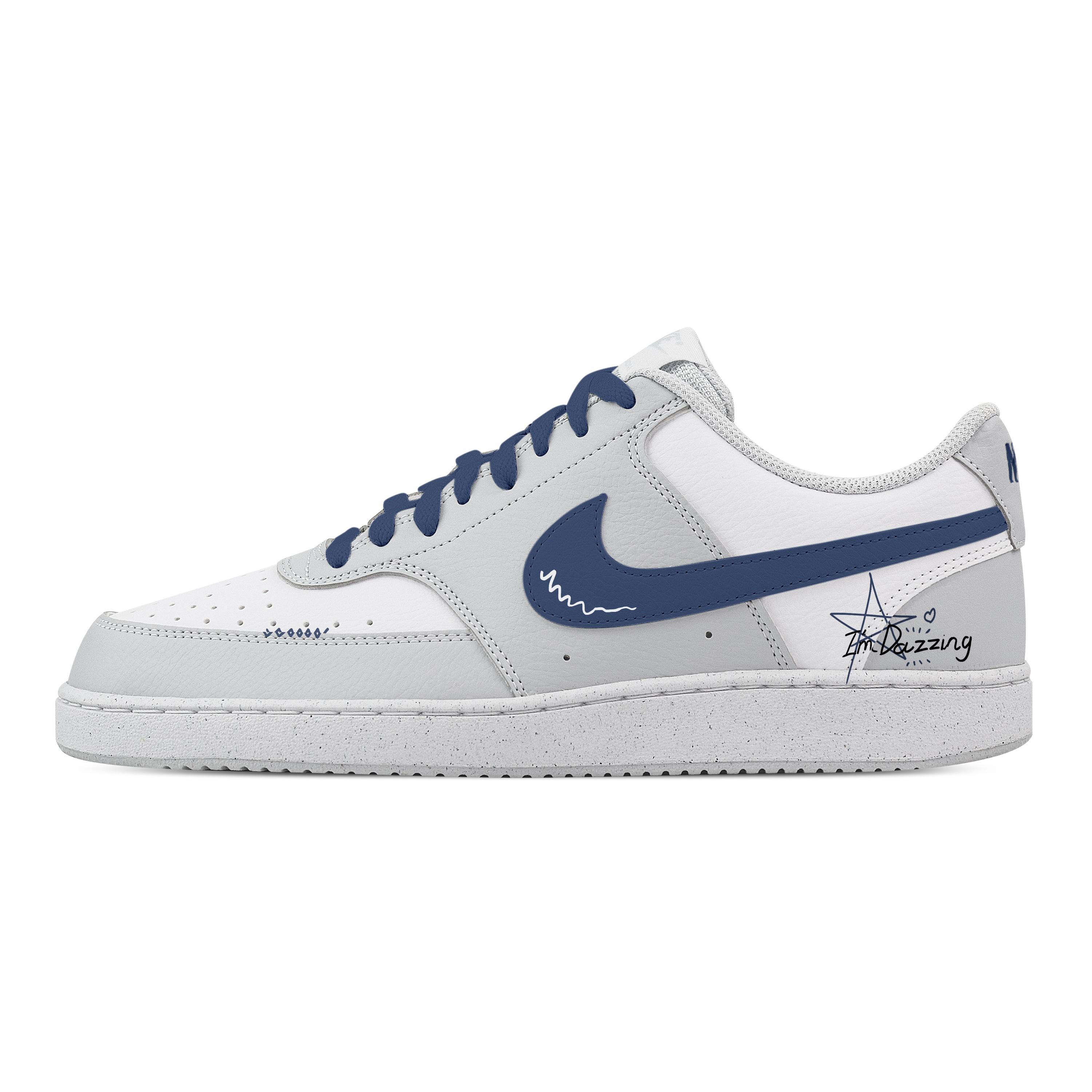 Nike Court Vision Starry Sea Abrasion Resistant Low top Skateboard Shoes Men s White Blue HM9862-002(Team773-) 42.5
Nike Court Vision Starry Sea Abrasion Resistant Low top Skateboard Shoes Men s White Blue HM9862-002(Team773-) 42.5