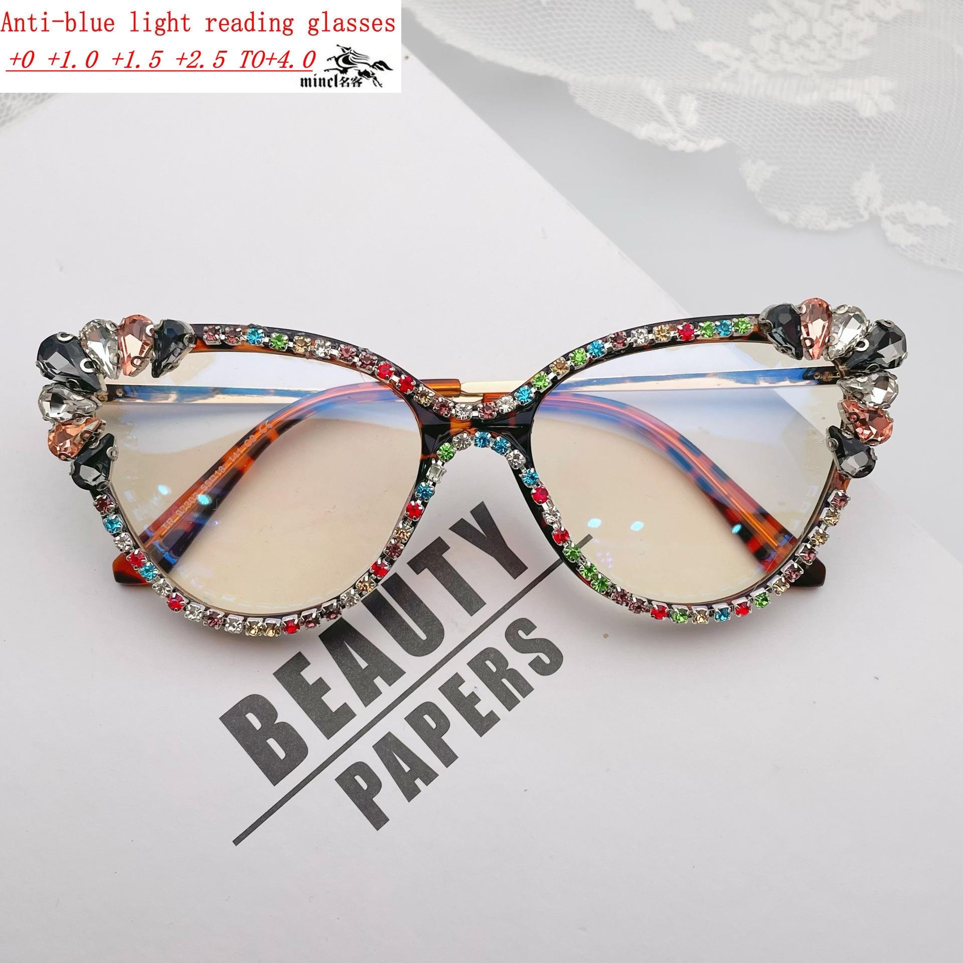 Oversized Cat Eye Ladies Presbyopia Reader Diamond Rhinestone Glasses Ladies Bling Reading Glasses for Women Anti Blue Light NX 0 леопардовый
Oversized Cat Eye Ladies Presbyopia Reader Diamond Rhinestone Glasses Ladies Bling Reading Glasses for Women Anti Blue Light NX 0 леопардовый