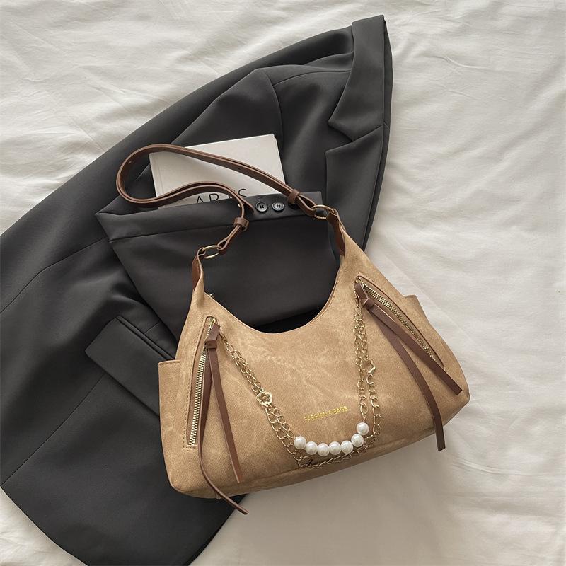 2025 new pearl chain fashionable solid color women s bag high quality large capacity design simple women s bag tote bag хакі
2025 new pearl chain fashionable solid color women s bag high quality large capacity design simple women s bag tote bag хакі