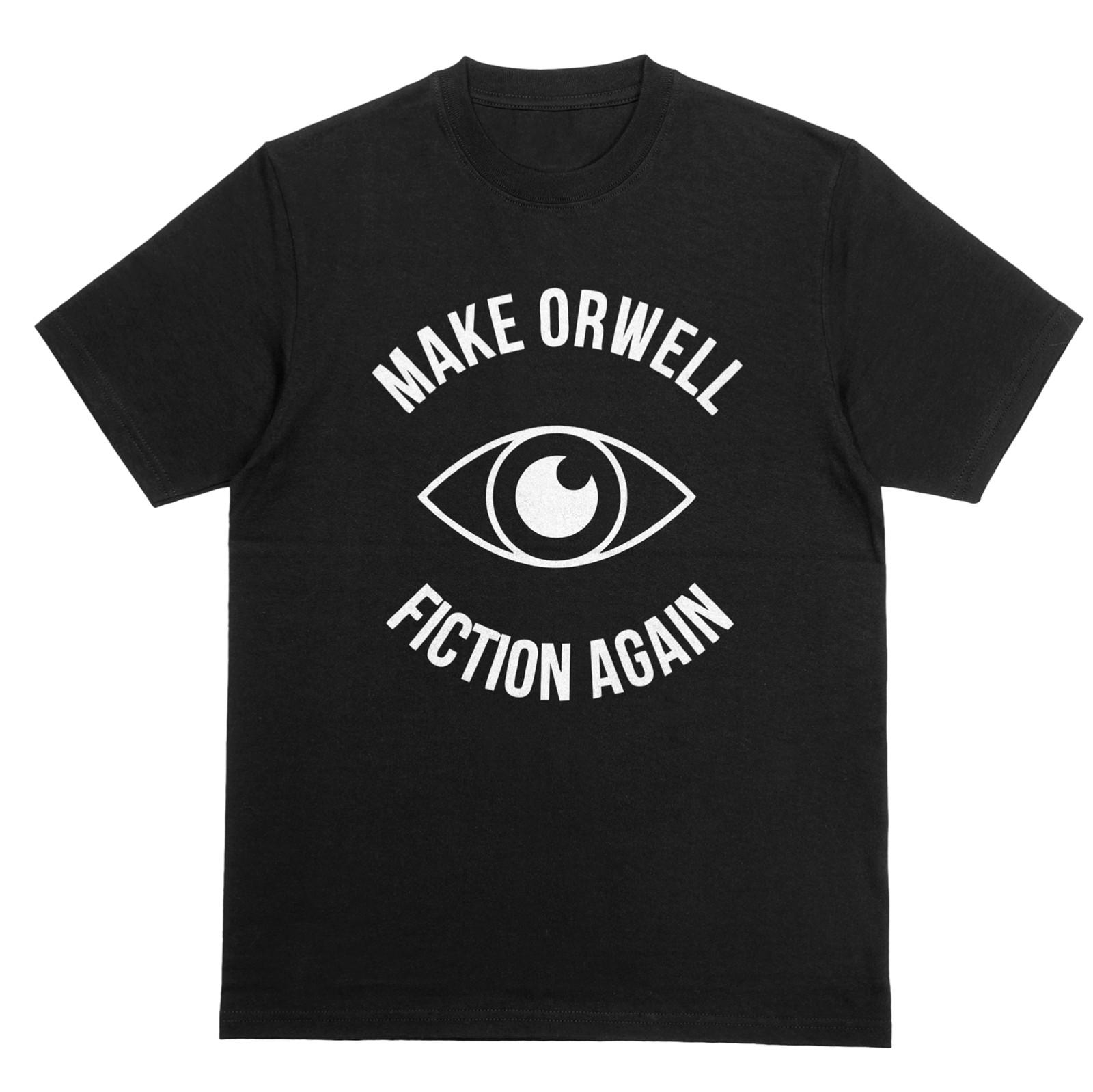 MAKE ORWELL FICTION AGAIN T-Shirt | Dystopian 1984 Tee | Thought Police Top S разноцветный
MAKE ORWELL FICTION AGAIN T-Shirt | Dystopian 1984 Tee | Thought Police Top S разноцветный