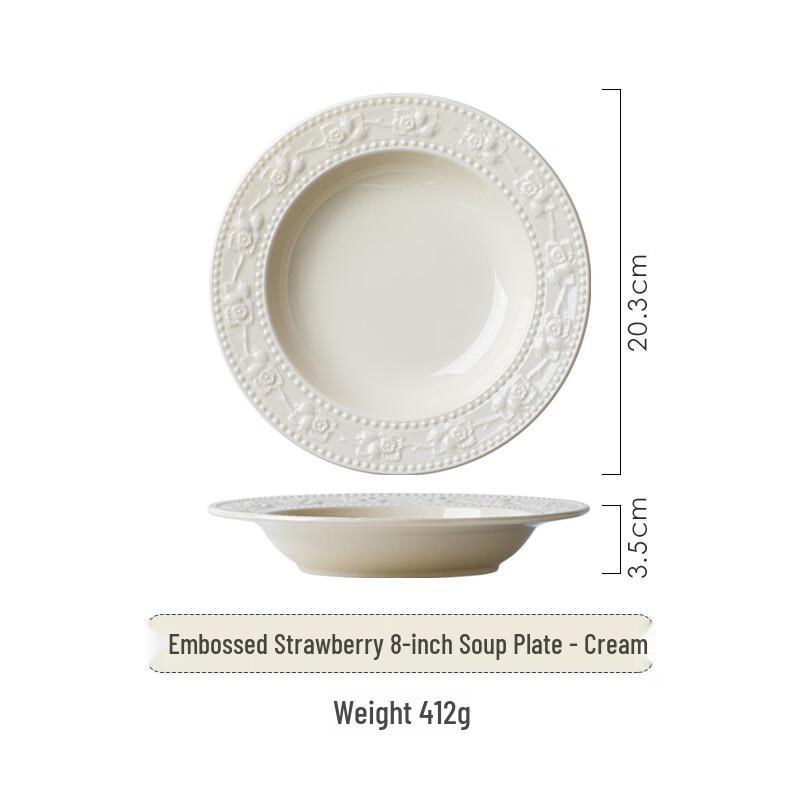 Cream Style Ceramic Dinnerware
Cream Style Ceramic Dinnerware