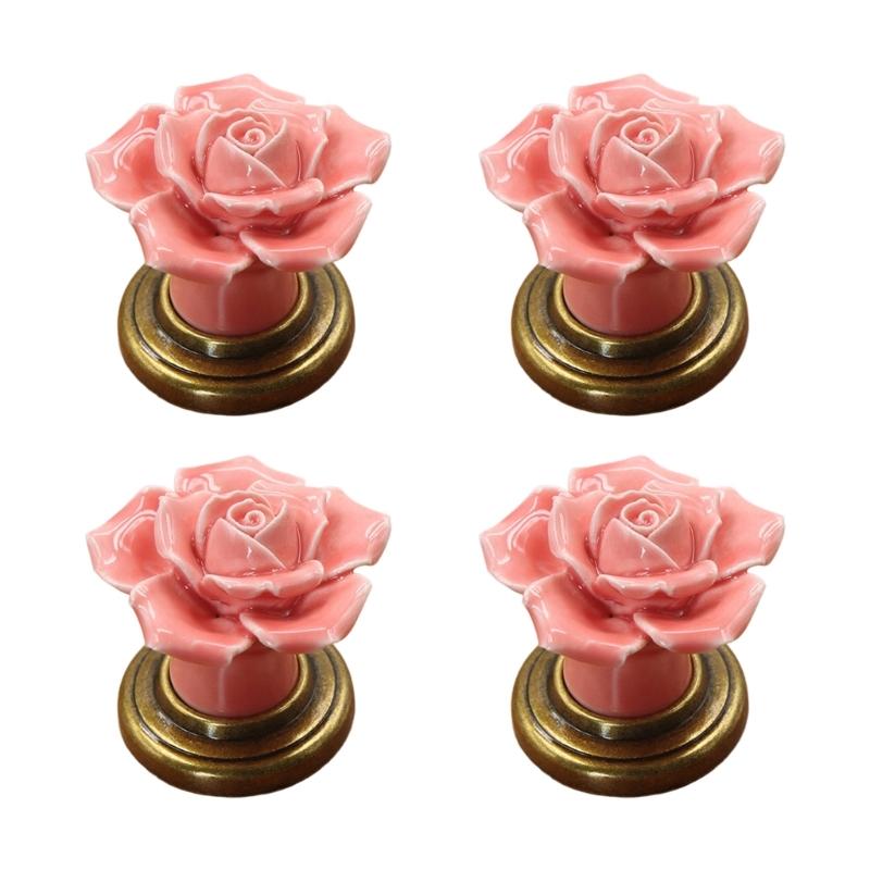 4Pcs Vintage Florals Ceramics Knobs for Cabinets Dressers Wardrobes Sturdy Zinc Alloy Screws Simple Installation рожевий
4Pcs Vintage Florals Ceramics Knobs for Cabinets Dressers Wardrobes Sturdy Zinc Alloy Screws Simple Installation рожевий