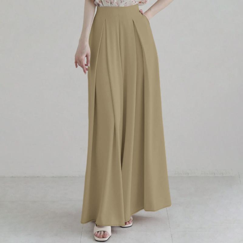 ZANZEA Women Casual Elastic Waist Loose Wide Leg Pants 5XL
ZANZEA Women Casual Elastic Waist Loose Wide Leg Pants 5XL