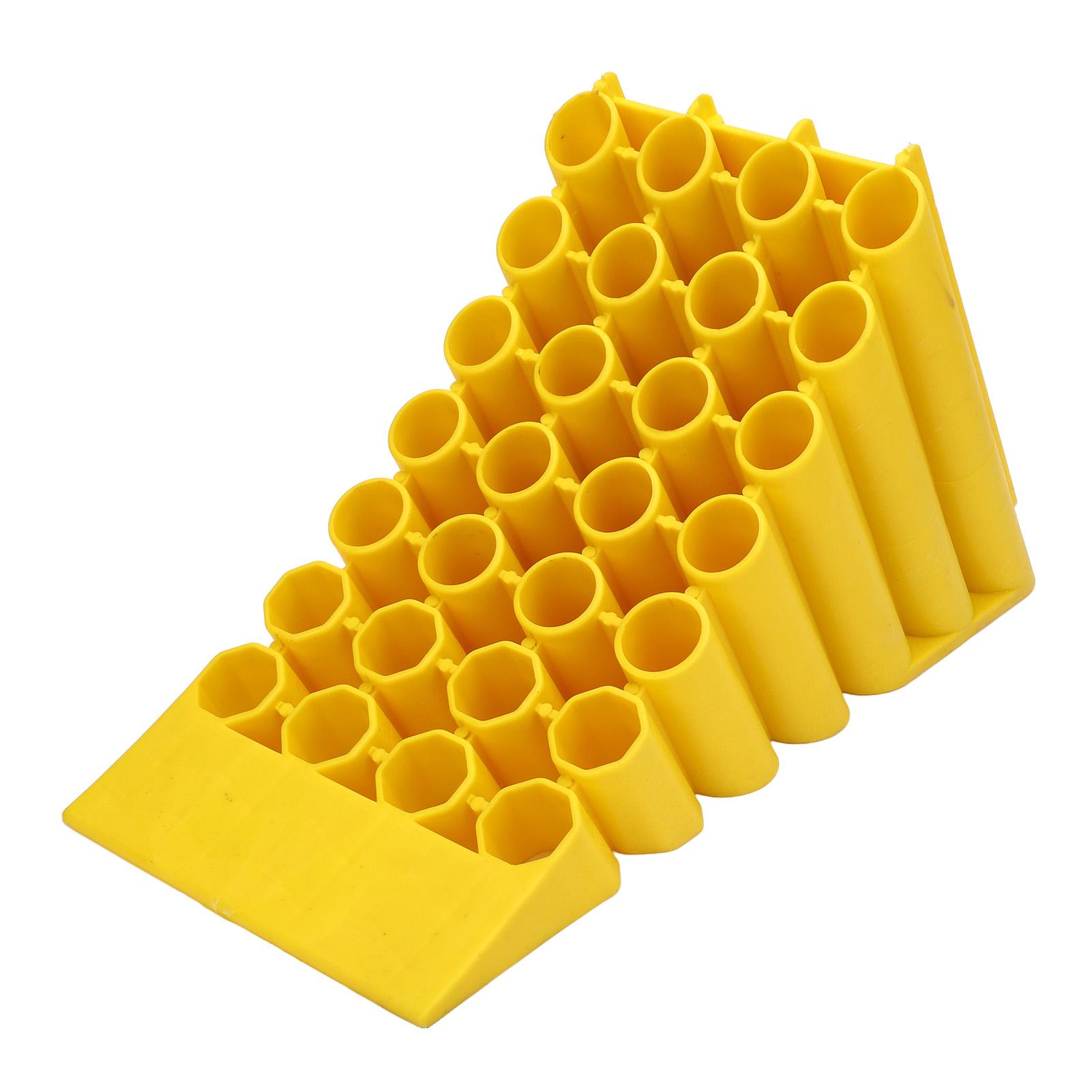 17.32x7.87x19.69in Wheel Chock Heavy Duty 13 Tons Weight Capacity Anti Slip Enhanced Safety for
17.32x7.87x19.69in Wheel Chock Heavy Duty 13 Tons Weight Capacity Anti Slip Enhanced Safety for