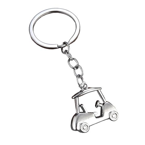Keychain Pendant Golf Cart Shape Lightweight Portable Keyring Creative Multiple Colors Optional Practical Keychain серебро белый
Keychain Pendant Golf Cart Shape Lightweight Portable Keyring Creative Multiple Colors Optional Practical Keychain серебро белый