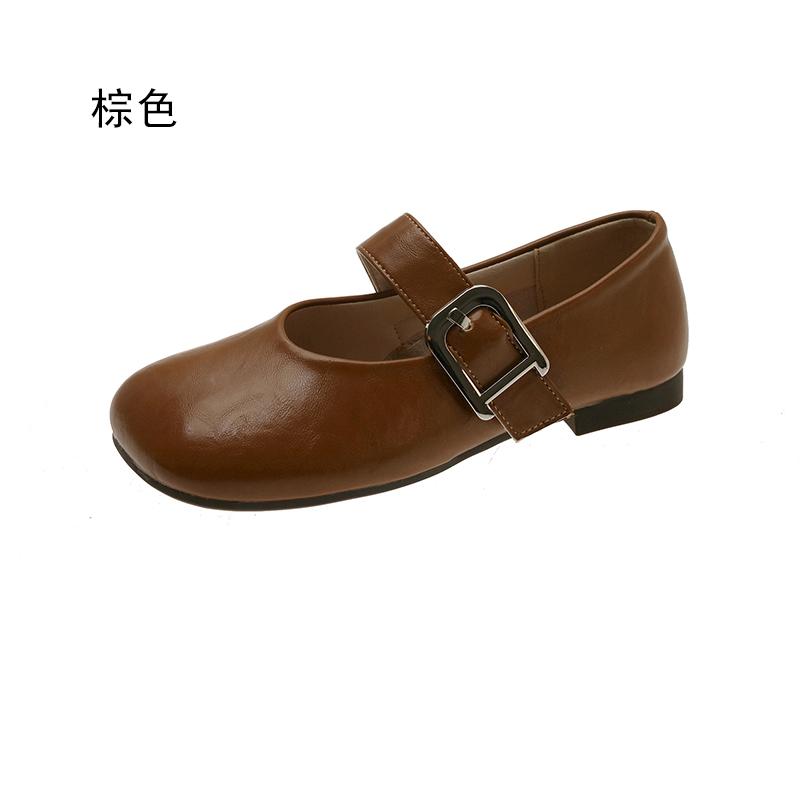 Mary Jane Shoes 2026 Spring New Soft-soled Flat Single Shoes French Temperament 40 коричневий
Mary Jane Shoes 2026 Spring New Soft-soled Flat Single Shoes French Temperament 40 коричневий