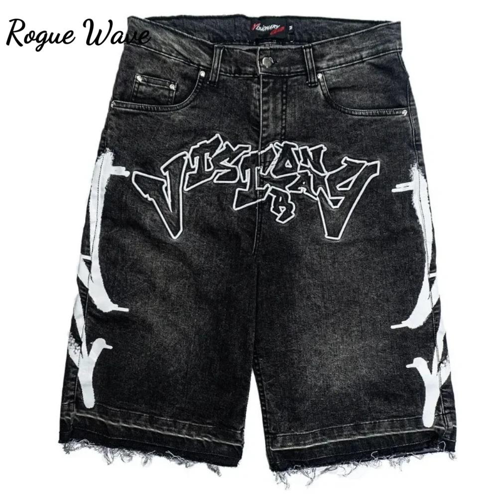 RogueWave New Harajuku Letter Black Jeans Hip Hop Vintage Baggy Shorts Casual Gym Denim Shorts Streetwear S
RogueWave New Harajuku Letter Black Jeans Hip Hop Vintage Baggy Shorts Casual Gym Denim Shorts Streetwear S