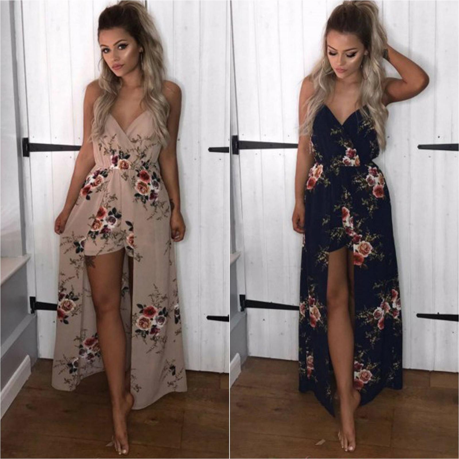 женщины цветочные Jumpsuit партии Пляж Playsuit Strappy Ромпер Holiday Maxi платье
женщины цветочные Jumpsuit партии Пляж Playsuit Strappy Ромпер Holiday Maxi платье