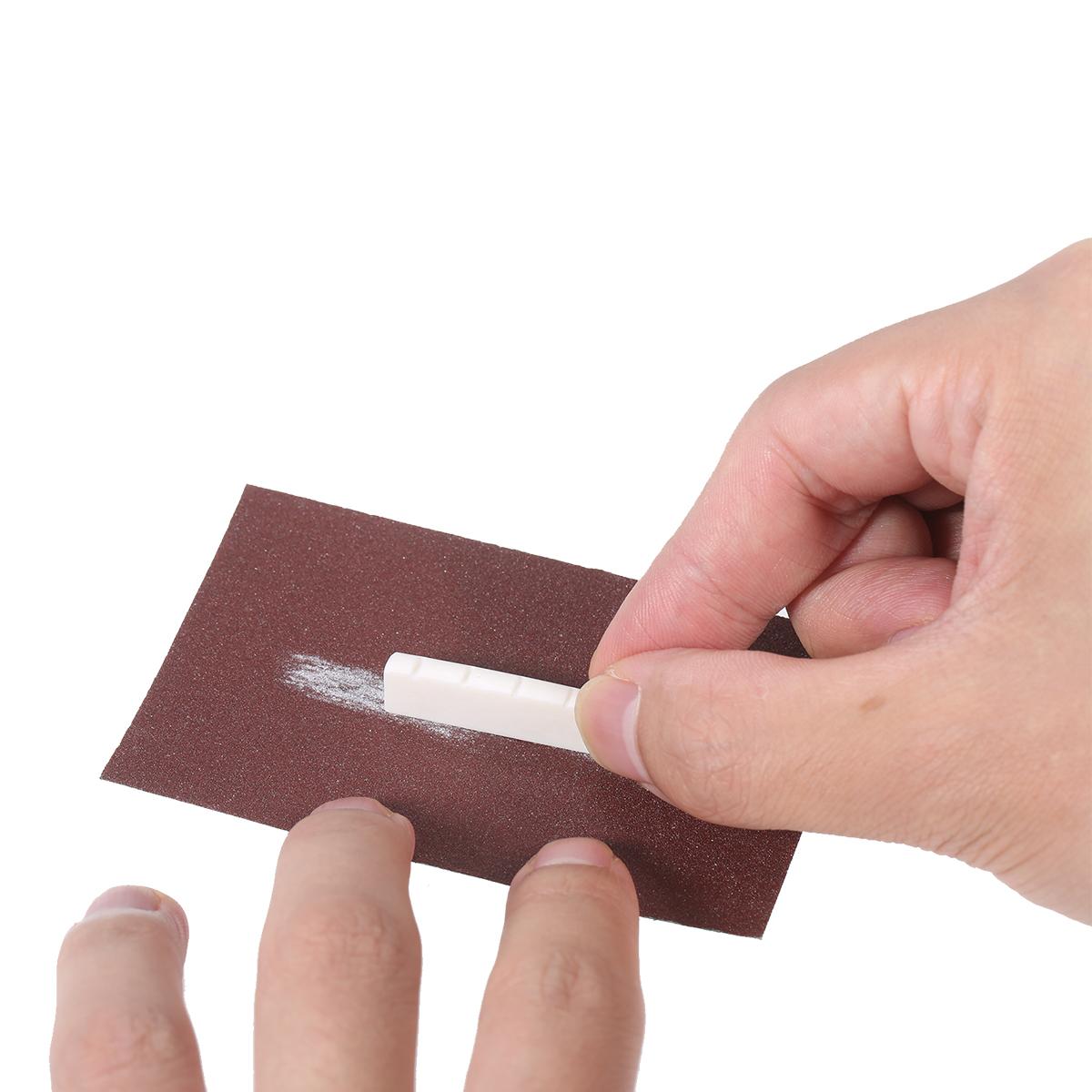 Порожек и седло для 6-струнной акустической гитары, предварительно пропиленный костяной порожек с набором надфилей для порожков, наждачная бумага зернистостью 320 и 240 для классической гитары белый
Порожек и седло для 6-струнной акустической гитары, предварительно пропиленный костяной порожек с набором надфилей для порожков, наждачная бумага зернистостью 320 и 240 для классической гитары белый