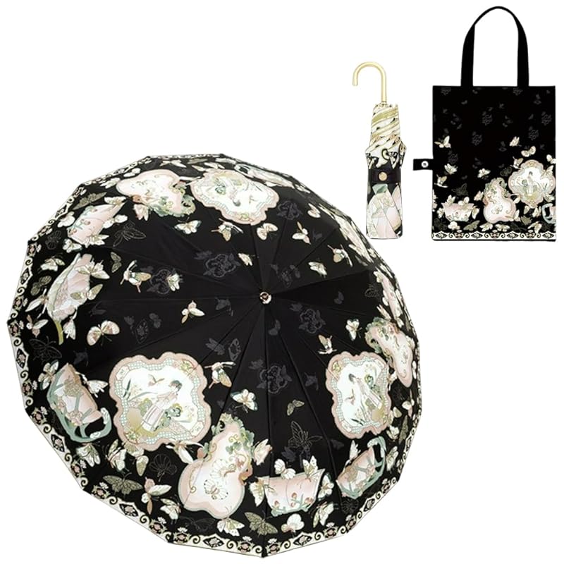 parasol folding umbrella super lightweight ladies UV cut mother s day Completely blacked out 3 tier fold Umbrella for both sun and rain 8 bones
parasol folding umbrella super lightweight ladies UV cut mother s day Completely blacked out 3 tier fold Umbrella for both sun and rain 8 bones
