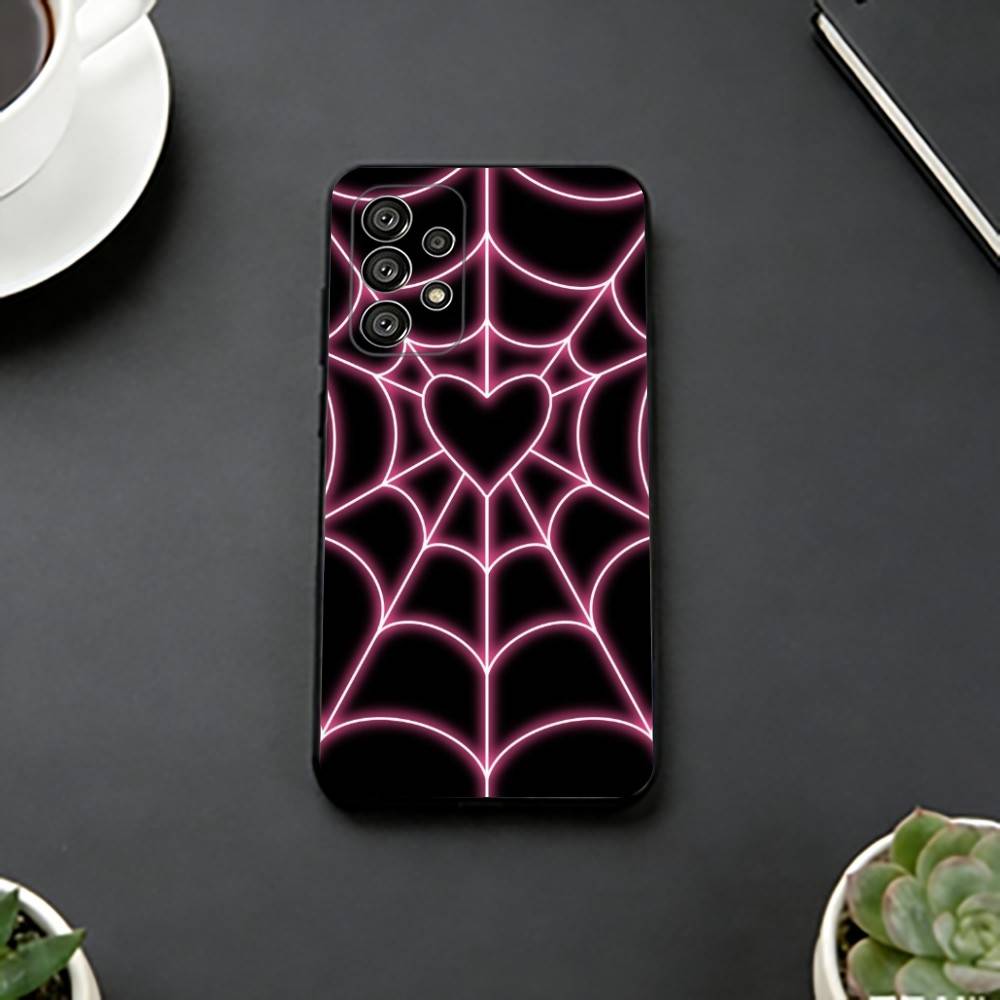 Cool Spider Web H-Heart Phone Case For Samsung S25,S24,S21,S22,S23,S30,Ultra,S20,Plus,Fe,Soft Silicone Black Cover Samsung S25ULTRA
Cool Spider Web H-Heart Phone Case For Samsung S25,S24,S21,S22,S23,S30,Ultra,S20,Plus,Fe,Soft Silicone Black Cover Samsung S25ULTRA