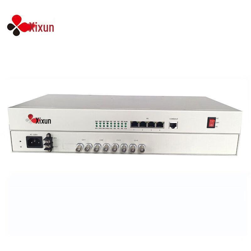 HOPECENT 4-E1 4-Port Shared 100M Ethernet Protocol Converter
HOPECENT 4-E1 4-Port Shared 100M Ethernet Protocol Converter