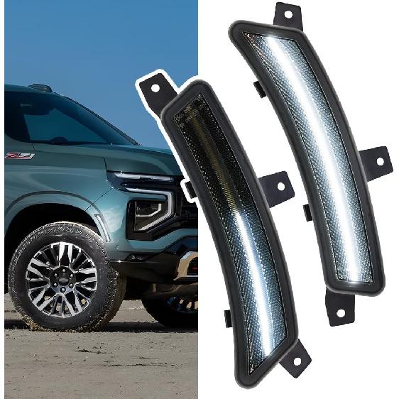 NJSBYL 2pcs Yukon LED Side Marker Light Fit 2025 2026 Chevy Tahoe GMC Yukon XL Suburban Front Bumper Fender Sidemarker Lamp Xenon White Escalade ESV a. yukon side marker ligh
NJSBYL 2pcs Yukon LED Side Marker Light Fit 2025 2026 Chevy Tahoe GMC Yukon XL Suburban Front Bumper Fender Sidemarker Lamp Xenon White Escalade ESV a. yukon side marker ligh