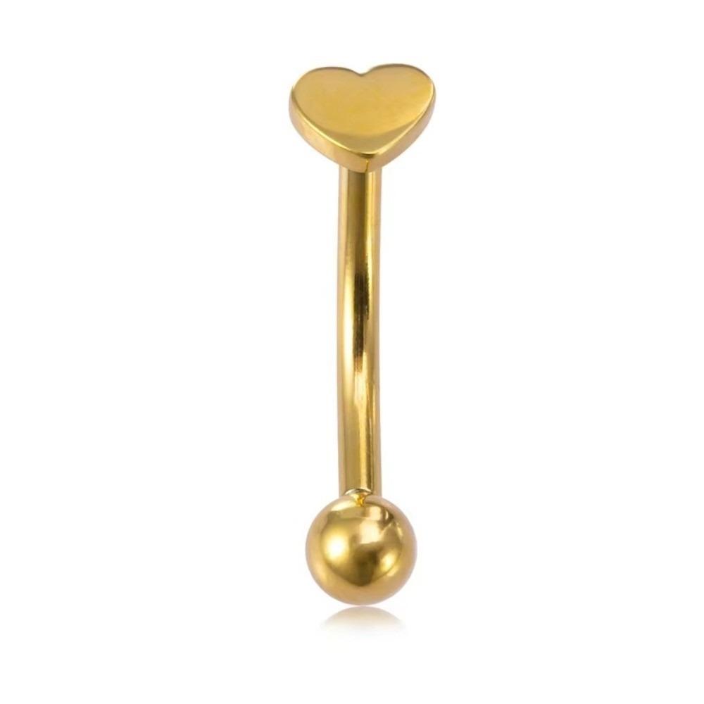 Stainless Steel Banana Ring Star Punk Body Jewelry Fashion Gothic Style Eyebrow Piercing Cosplay Gold Heart
Stainless Steel Banana Ring Star Punk Body Jewelry Fashion Gothic Style Eyebrow Piercing Cosplay Gold Heart