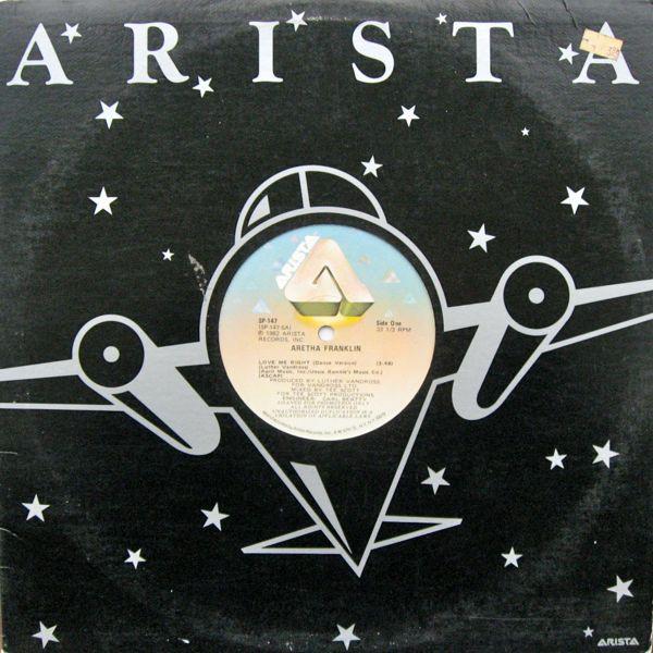 12inch Record ARETHA FRANKLIN - Love Me Right SP147PROMO Arista 1982 US Dance & Electronica Used
12inch Record ARETHA FRANKLIN - Love Me Right SP147PROMO Arista 1982 US Dance & Electronica Used