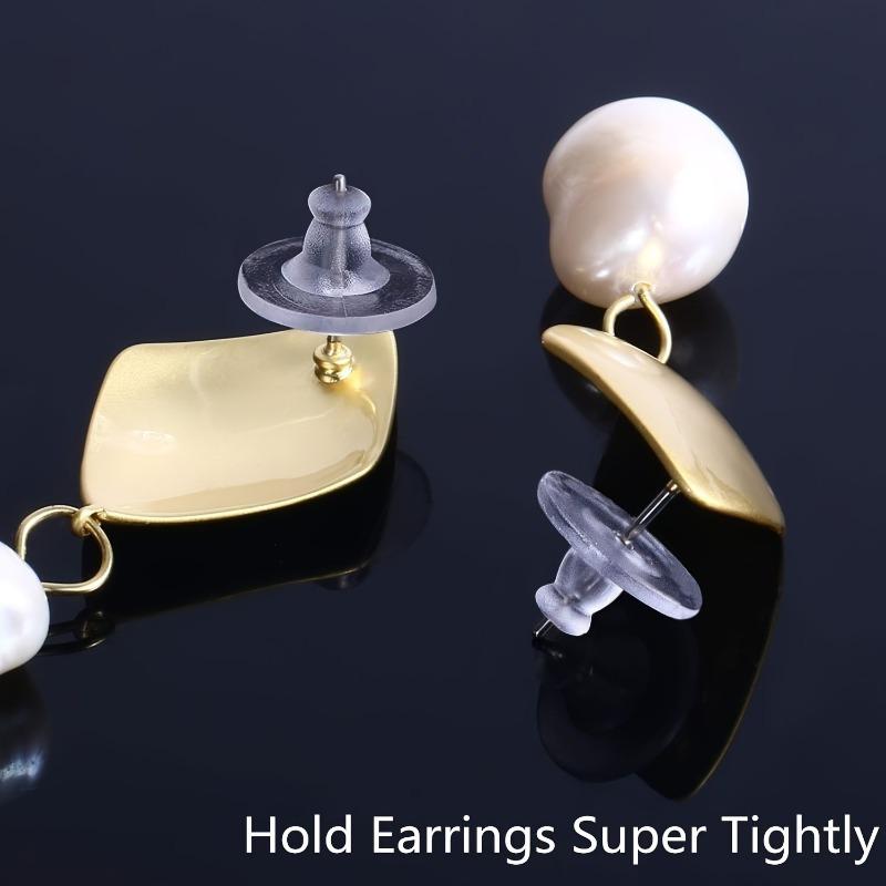 10/20pcs Clear Fishing Hook Earring Backs | Safety Stoppers for Drop Earrings, Soft Clip Replacements, Earring Back Plugs чистий
10/20pcs Clear Fishing Hook Earring Backs | Safety Stoppers for Drop Earrings, Soft Clip Replacements, Earring Back Plugs чистий