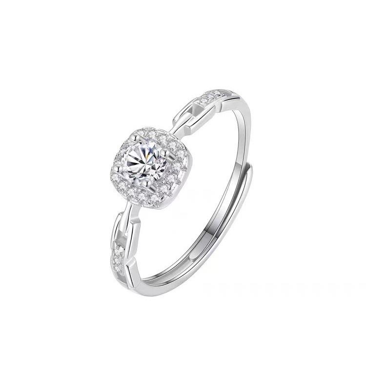 Square Drill Chain Ring - Women s Finger Ring - Tail Ring - Joint Ring - Sophisticated and Simple Design
Square Drill Chain Ring - Women s Finger Ring - Tail Ring - Joint Ring - Sophisticated and Simple Design