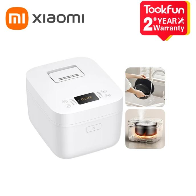 Электрическая рисоварка XIAOMI MIJIA C1 Pro 4L, 860 Вт, скороварка, индивидуальное назначение, подогреватель еды, скороварка с подогревом
Электрическая рисоварка XIAOMI MIJIA C1 Pro 4L, 860 Вт, скороварка, индивидуальное назначение, подогреватель еды, скороварка с подогревом