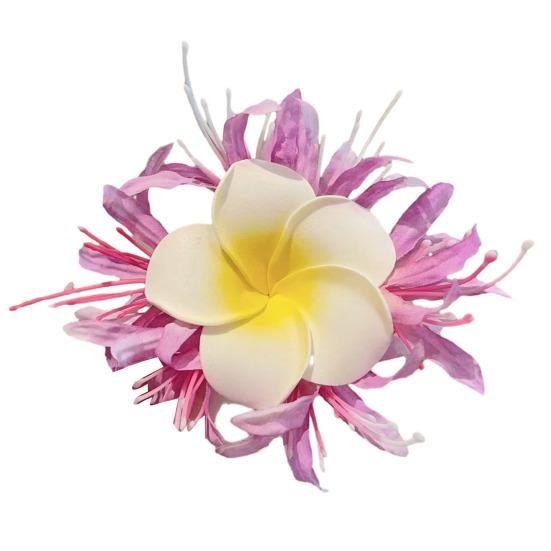 Large Artificial Flower Hair Clip Women Non-Slip Side Hair Clamp Decorative Floral Hairpin Vacation Weddings Party Hair Accessories фіолетовий
Large Artificial Flower Hair Clip Women Non-Slip Side Hair Clamp Decorative Floral Hairpin Vacation Weddings Party Hair Accessories фіолетовий