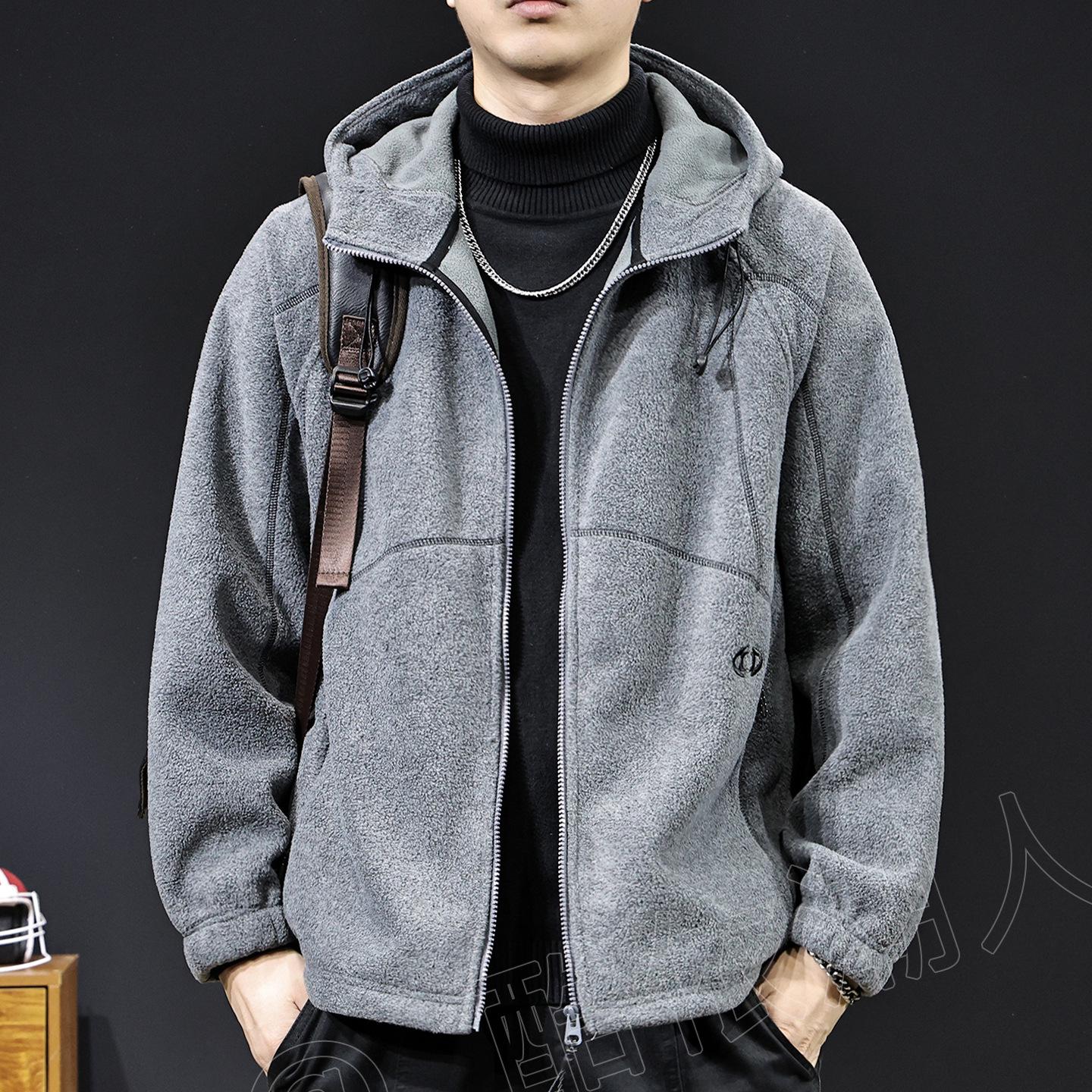Men s 2025 Autumn/Winter Thick Warm Casual Fleece Hoodie Jacket L for 65-72.5 kg темно-сірий
Men s 2025 Autumn/Winter Thick Warm Casual Fleece Hoodie Jacket L for 65-72.5 kg темно-сірий