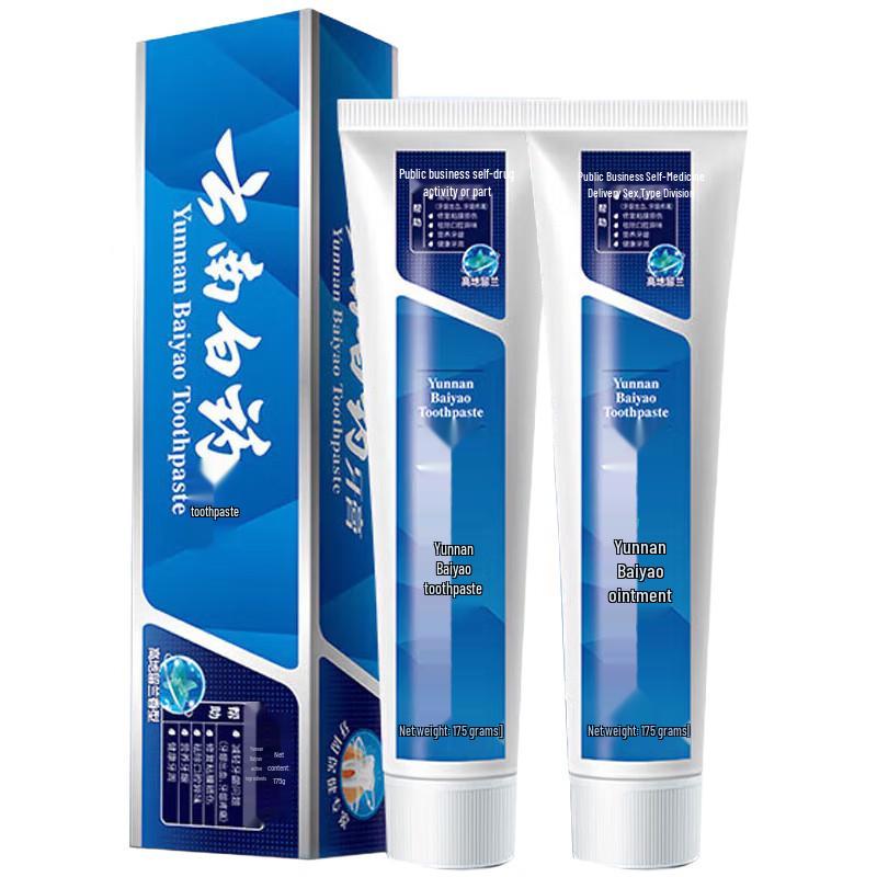 Yunnan Baiyao Highland Spearmint Toothpaste, 2 x 175g
Yunnan Baiyao Highland Spearmint Toothpaste, 2 x 175g