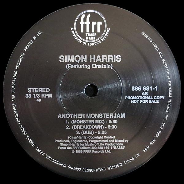 12inch Record SIMON HARRIS - Another Monster Jam / (I ve Got You 8866811 FFRR 1989 US Rap & Hip-Hop/R&B Used
12inch Record SIMON HARRIS - Another Monster Jam / (I ve Got You 8866811 FFRR 1989 US Rap & Hip-Hop/R&B Used
