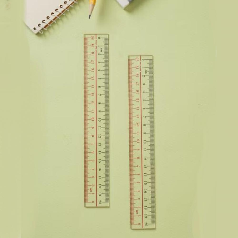 Акриловая линейка 20 см x 2 штуки
Акриловая линейка 20 см x 2 штуки