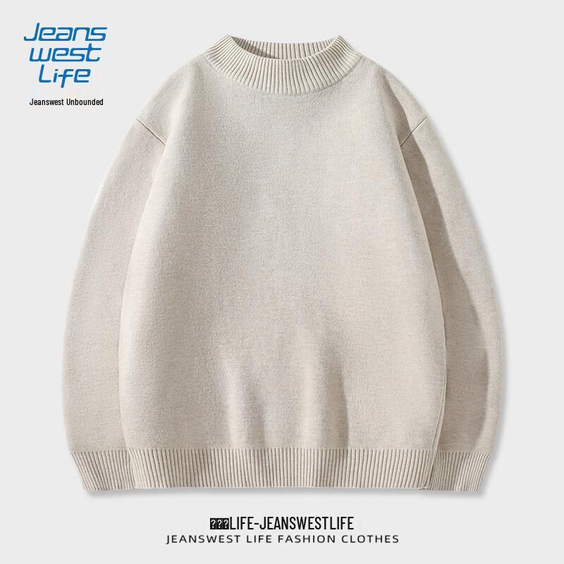 JEANSWEST LIFE Men s Semi-High Neck Knit Sweater 2XL
JEANSWEST LIFE Men s Semi-High Neck Knit Sweater 2XL
