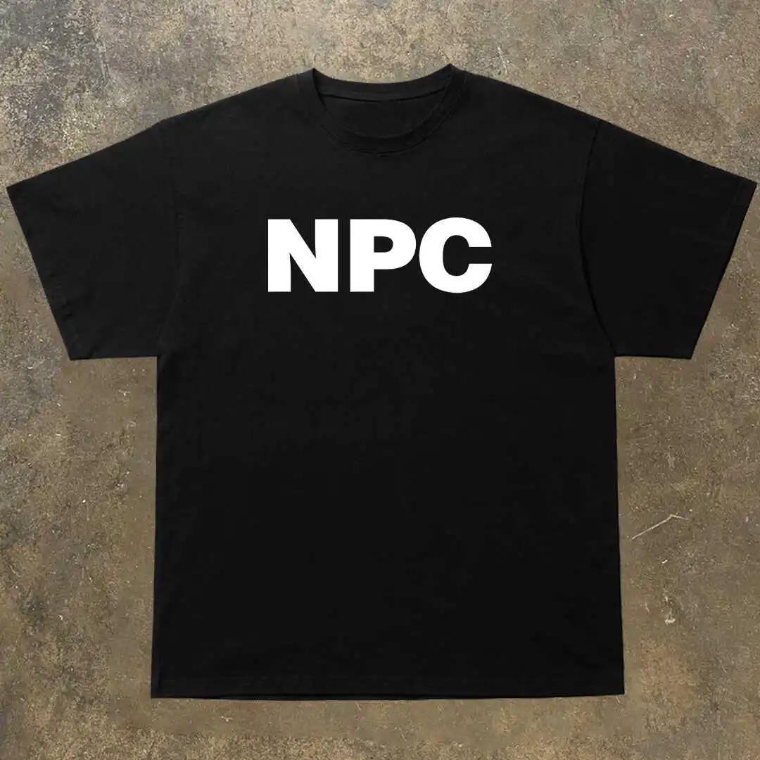 Summer New Street Creative NPC Letter Print Graphic T-shirt Women s Short Sleeve T-shirt Street Wear Women s Clothing Tops 4XL
Summer New Street Creative NPC Letter Print Graphic T-shirt Women s Short Sleeve T-shirt Street Wear Women s Clothing Tops 4XL
