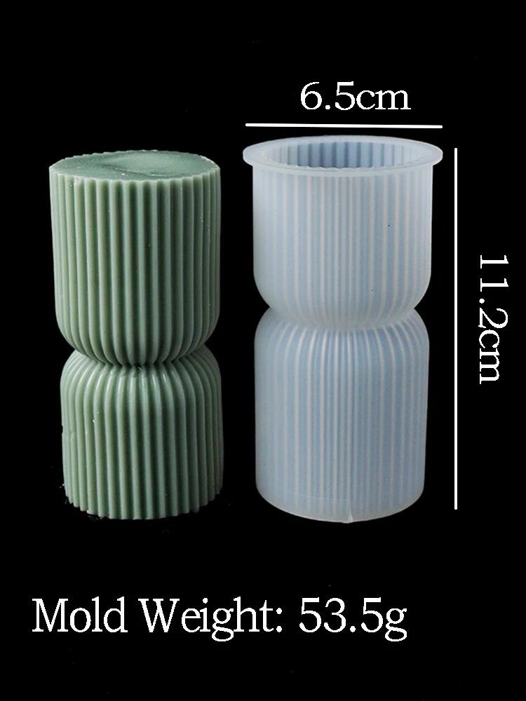 Nordic Style Cylindrical Candle Silicone Mold Aromath Candles Soap Making DIY Plaster Resin Craft Casting Molds Home Table Decor
Nordic Style Cylindrical Candle Silicone Mold Aromath Candles Soap Making DIY Plaster Resin Craft Casting Molds Home Table Decor