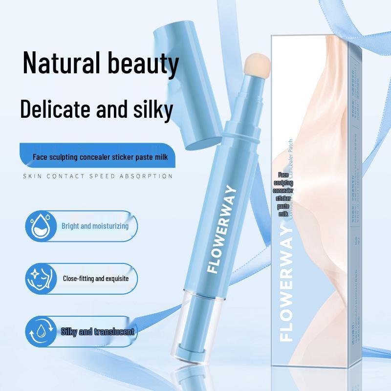 FLOWERWAY Flawless Facial Contouring Concealer Stick - Natural, Close-Fitting, No Caking, Cream Primer.
FLOWERWAY Flawless Facial Contouring Concealer Stick - Natural, Close-Fitting, No Caking, Cream Primer.