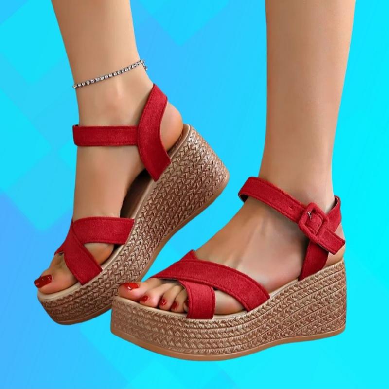 Fashion Womens Shoes Cloth Surface Platform Sandals with Heel Suit Female Beige Buckle Strap Muffins Shoe Luxury Espadrilles 35
Fashion Womens Shoes Cloth Surface Platform Sandals with Heel Suit Female Beige Buckle Strap Muffins Shoe Luxury Espadrilles 35