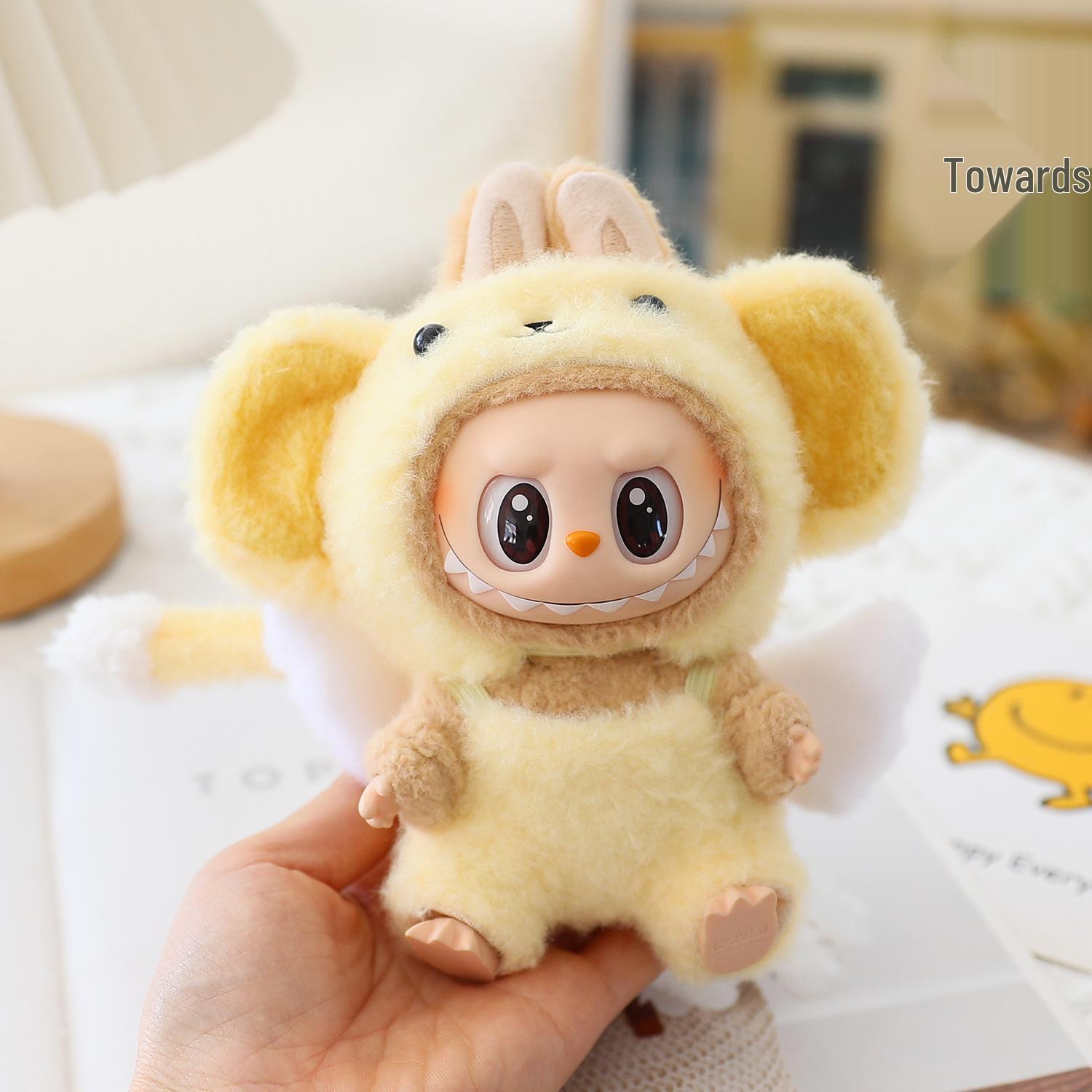 Подходит для кукол Лабубу поколений 1-3: Милый комбинезон акулы и виниловая подвеска (Только одежда) For First and Second Generation
Подходит для кукол Лабубу поколений 1-3: Милый комбинезон акулы и виниловая подвеска (Только одежда) For First and Second Generation