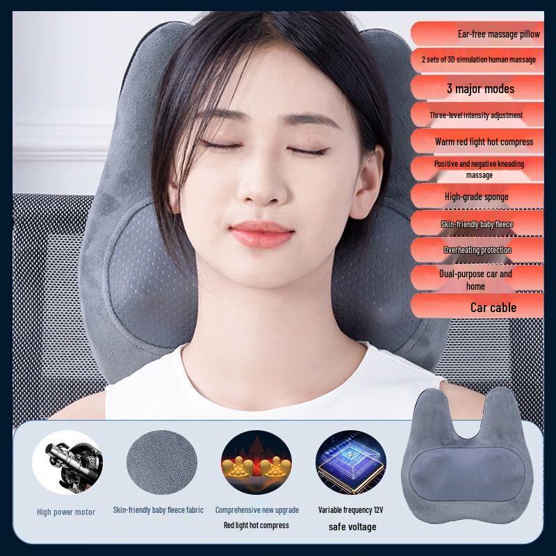 Electric Neck and Back Massager Pillow
Electric Neck and Back Massager Pillow